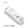 Ltech светодиодный беспроводной контроллер dmx512 Сид dc12 с-24V вход, выход dmx512 для 512CH сигнала светодиодный контроллер Беспроводной доступ в интернет беспроводной доступ в Интернет Wi-101-DMX4